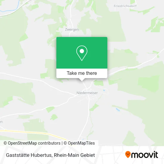 Карта Gaststätte Hubertus