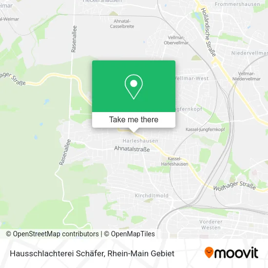 Карта Hausschlachterei Schäfer