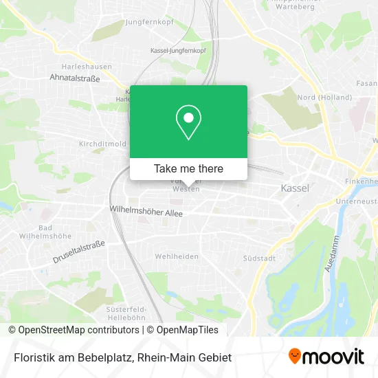 Карта Floristik am Bebelplatz