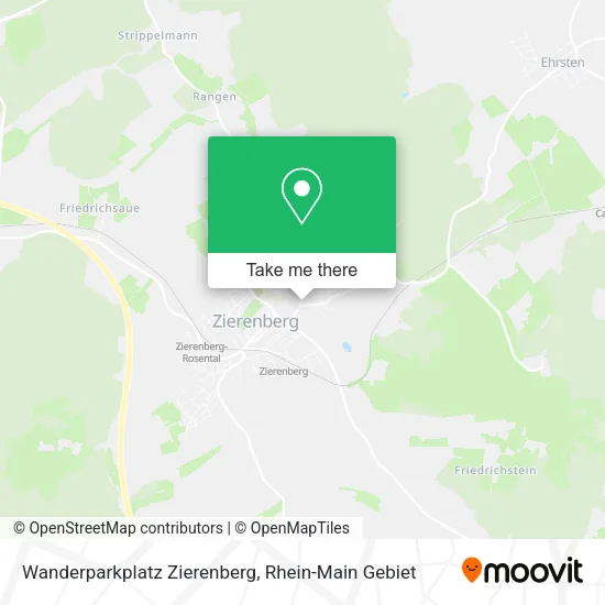 Карта Wanderparkplatz Zierenberg