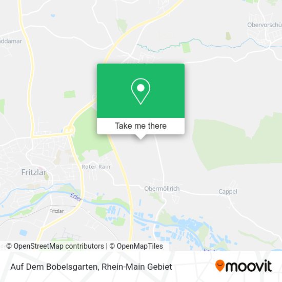 Карта Auf Dem Bobelsgarten