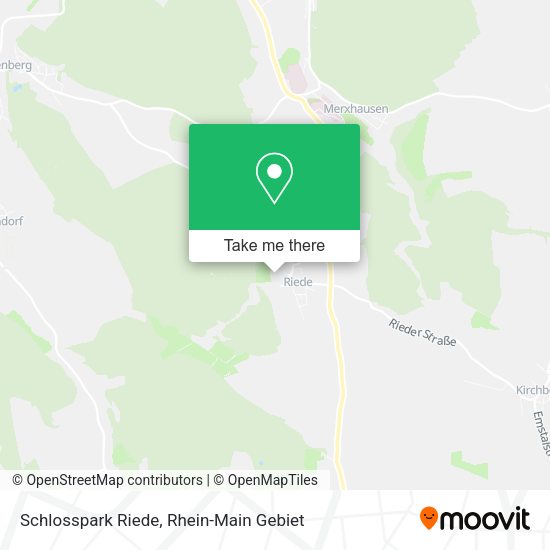 Карта Schlosspark Riede