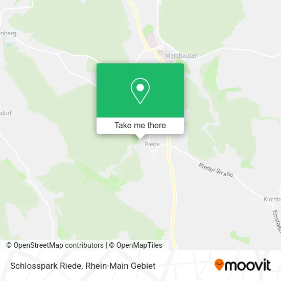 Карта Schlosspark Riede