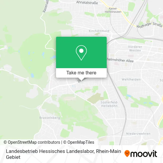 Карта Landesbetrieb Hessisches Landeslabor