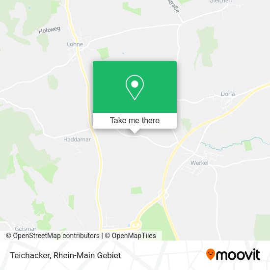 Teichacker map