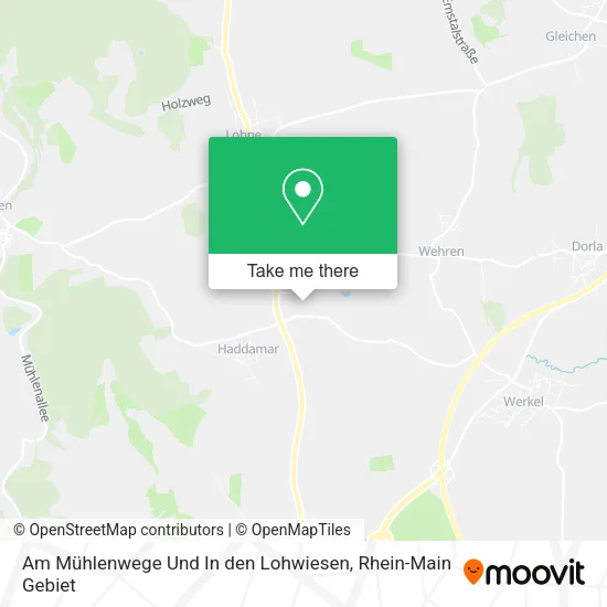 Карта Am Mühlenwege Und In den Lohwiesen