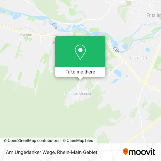 Карта Am Ungedanker Wege