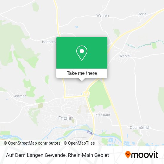 Карта Auf Dem Langen Gewende