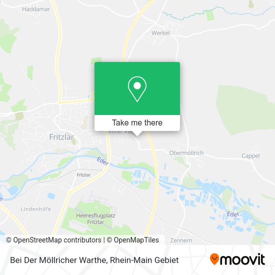 Карта Bei Der Möllricher Warthe
