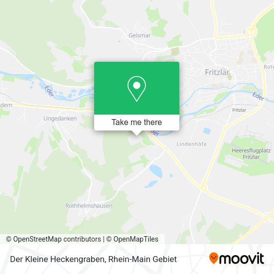 Карта Der Kleine Heckengraben