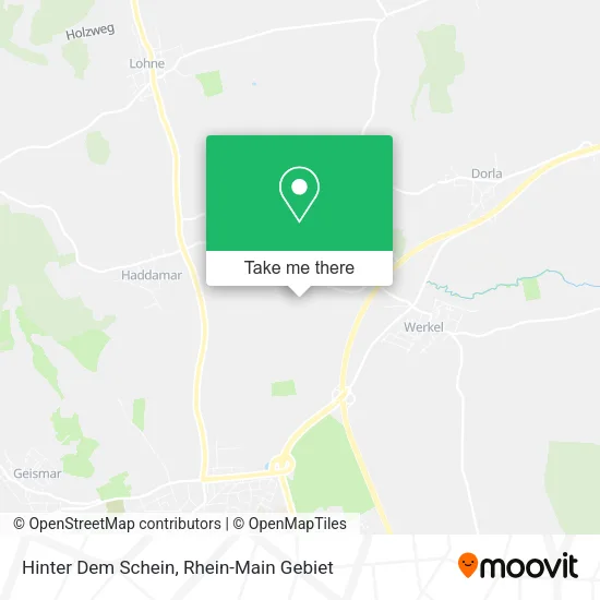 Карта Hinter Dem Schein