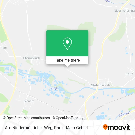 Карта Am Niedermöllricher Weg
