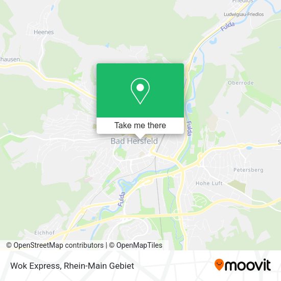 Карта Wok Express