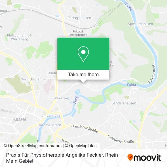 Карта Praxis Für Physiotherapie Angelika Feckler