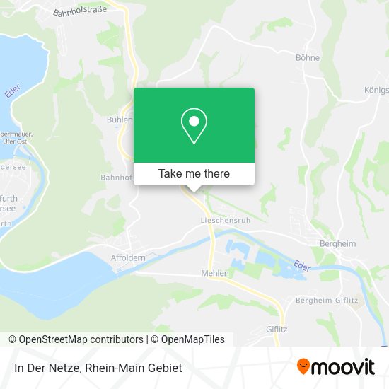 Карта In Der Netze