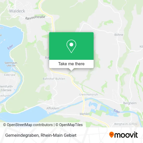 Карта Gemeindegraben