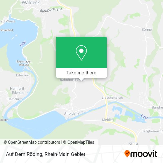 Карта Auf Dem Röding