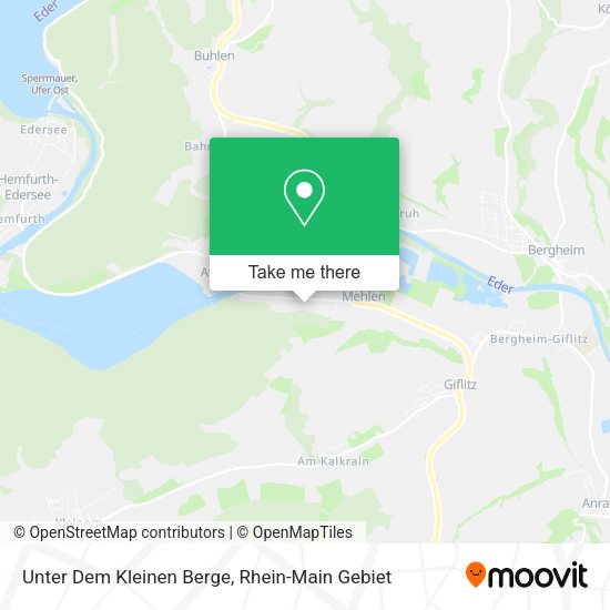 Карта Unter Dem Kleinen Berge
