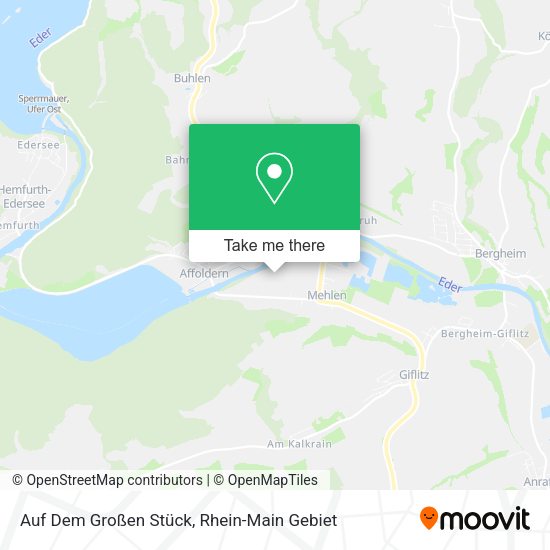Карта Auf Dem Großen Stück