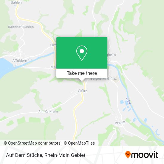 Карта Auf Dem Stücke