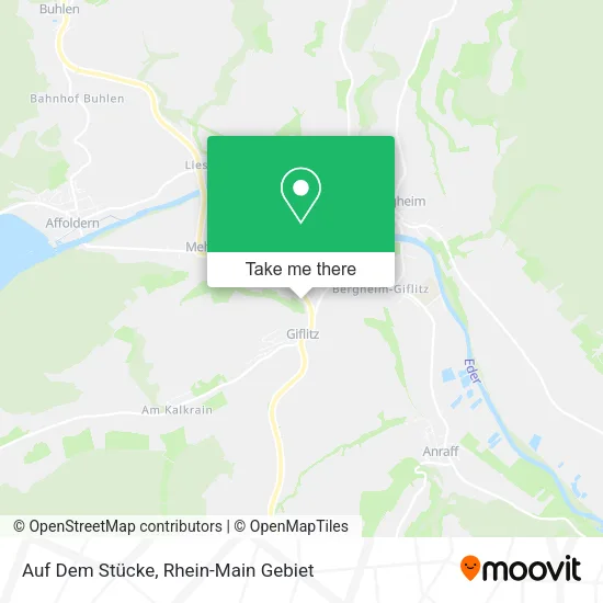 Карта Auf Dem Stücke