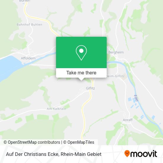 Карта Auf Der Christians Ecke