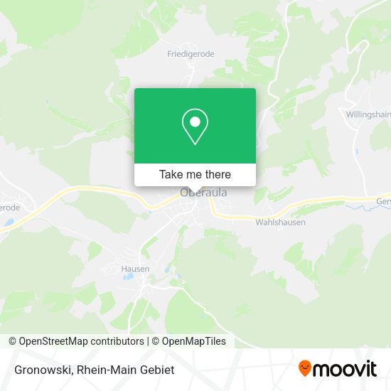 Карта Gronowski