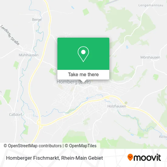 Homberger Fischmarkt map