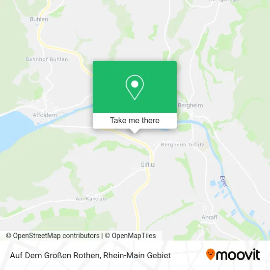 Карта Auf Dem Großen Rothen