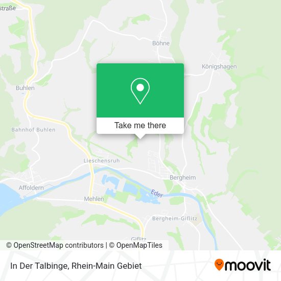 Карта In Der Talbinge
