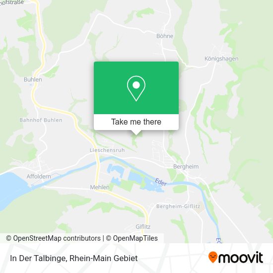 Карта In Der Talbinge