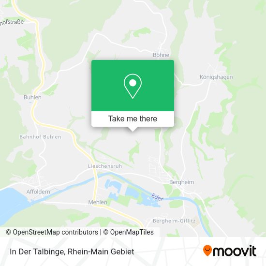 Карта In Der Talbinge