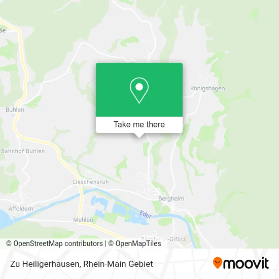 Карта Zu Heiligerhausen