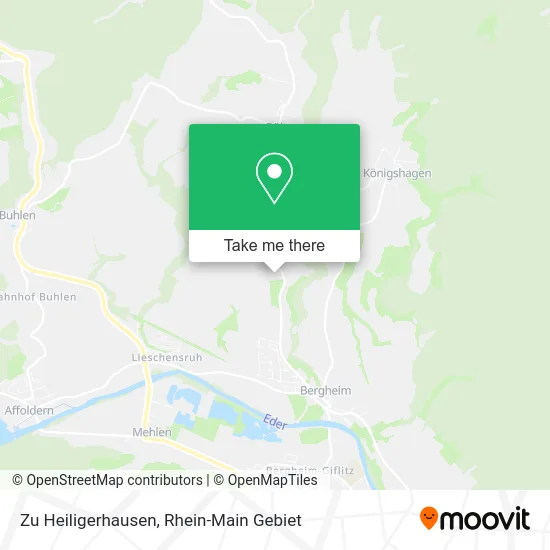 Карта Zu Heiligerhausen