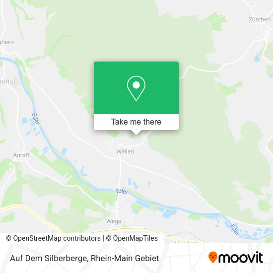 Карта Auf Dem Silberberge