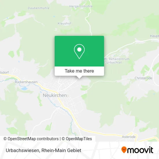 Карта Urbachswiesen