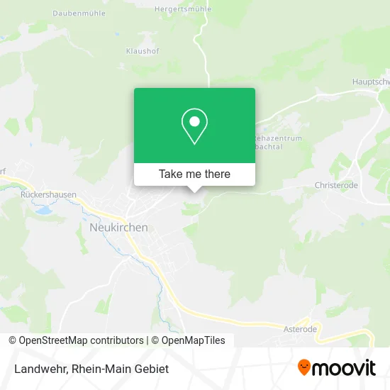 Landwehr map