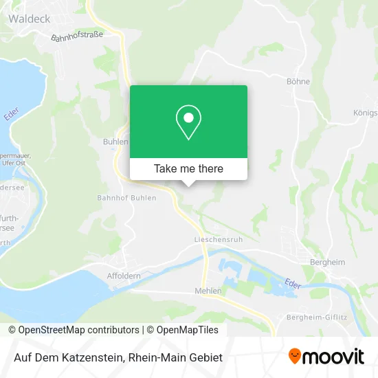 Карта Auf Dem Katzenstein