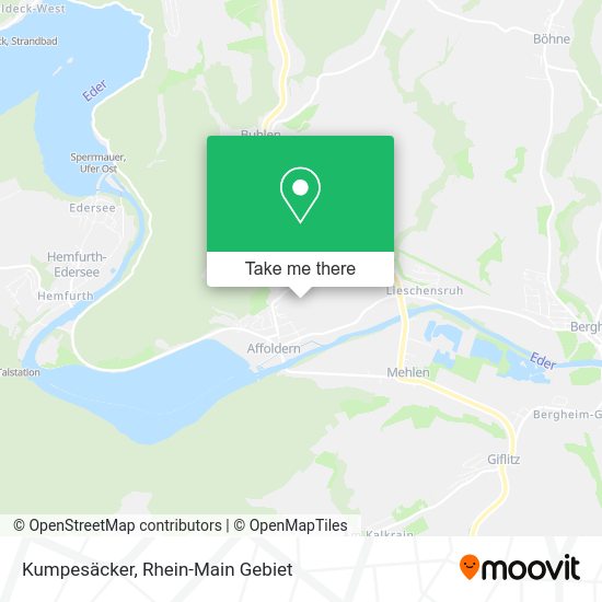 Карта Kumpesäcker