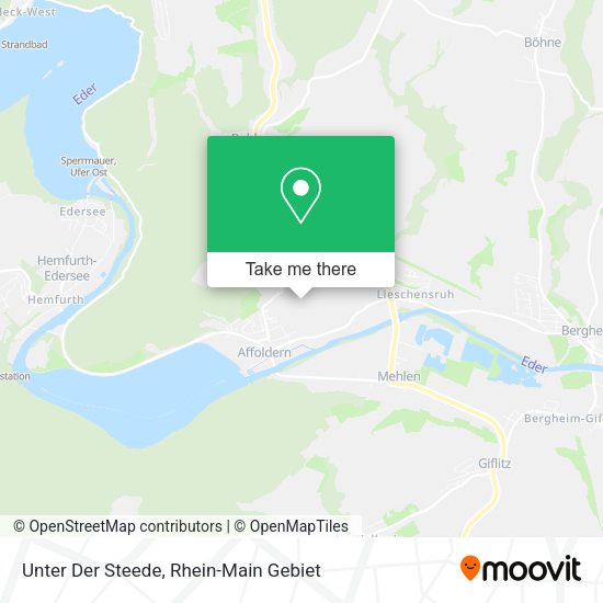 Карта Unter Der Steede