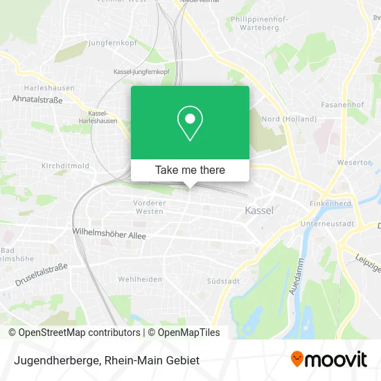Карта Jugendherberge