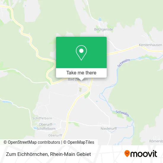 Карта Zum Eichhörnchen