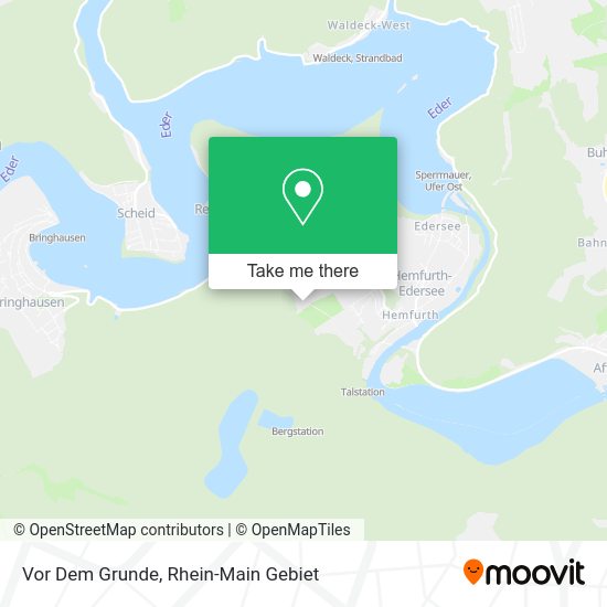 Карта Vor Dem Grunde
