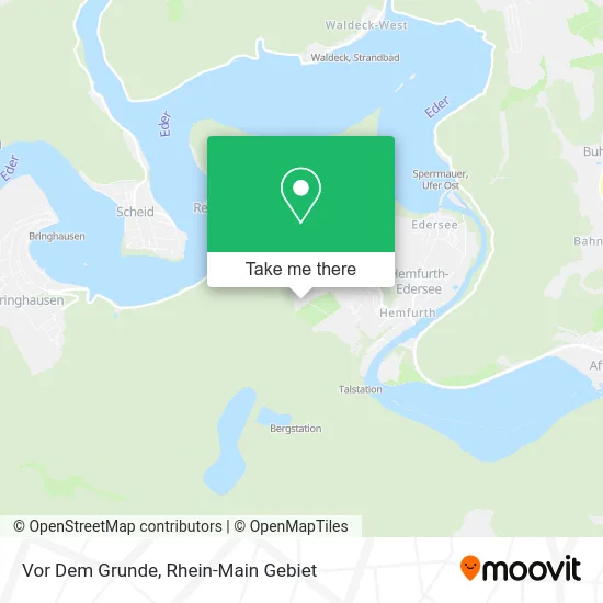 Vor Dem Grunde map