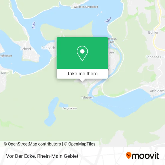 Карта Vor Der Ecke