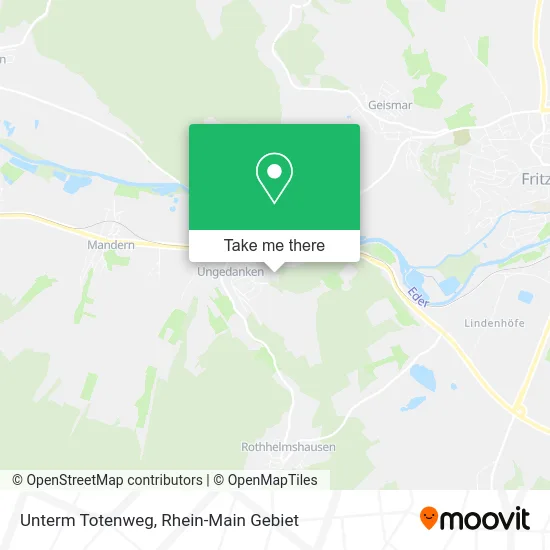 Карта Unterm Totenweg