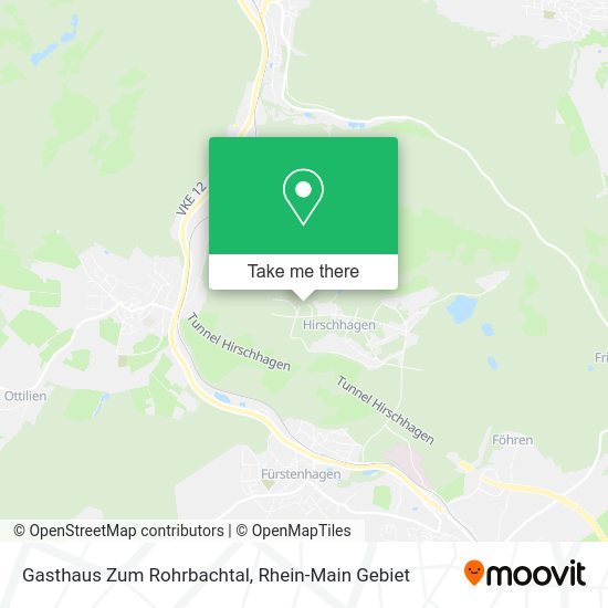 Карта Gasthaus Zum Rohrbachtal