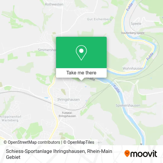 Карта Schiess-Sportanlage Ihringshausen