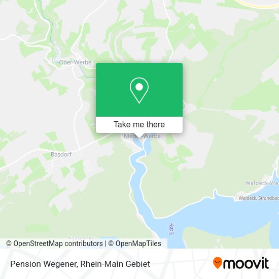 Карта Pension Wegener