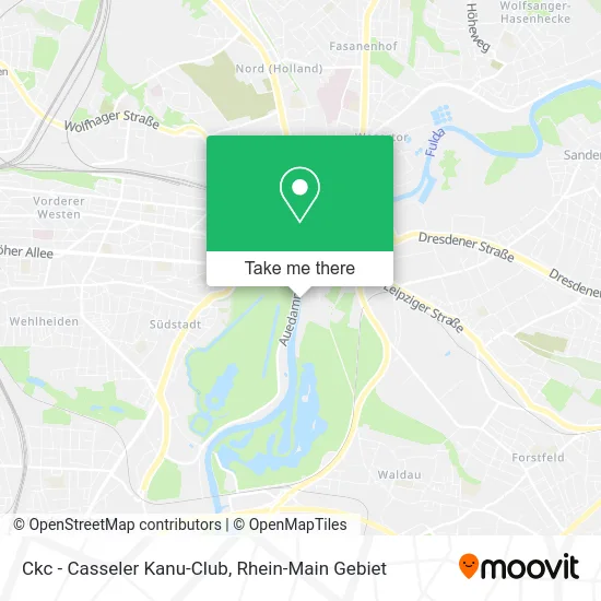 Карта Ckc - Casseler Kanu-Club